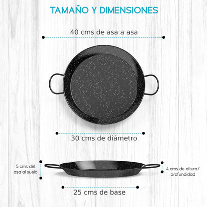 paellera induccion