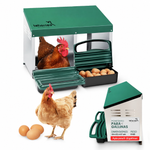 Ponedero para gallinas (2 compartimentos)
