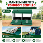 Ponedero para gallinas (2 compartimentos)
