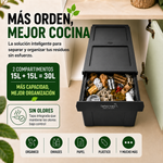 Cubo de basura 2x15L