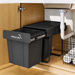 Cubo de basura 2x15L