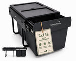 Cubo de basura 2x15L